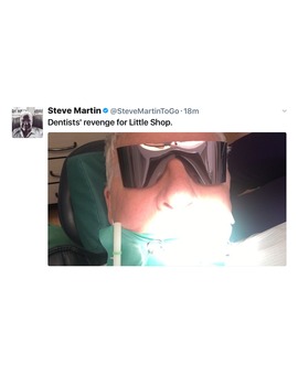 Steve Martin ha publicado este tuit. ;D