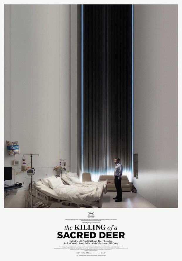 'The Killing of a Sacred Deer' pedazo póster.