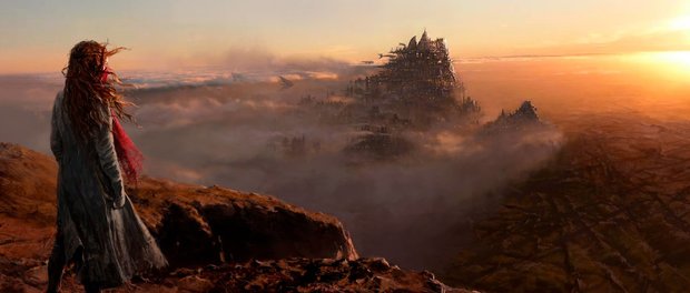 Concept art de "Mortal Engines' de Peter Jackson.