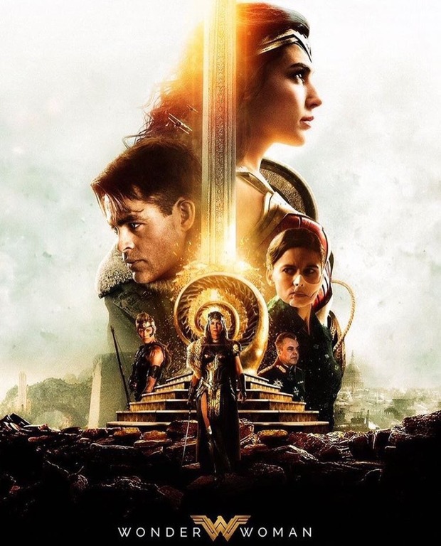 'Wonder Woman' póster.