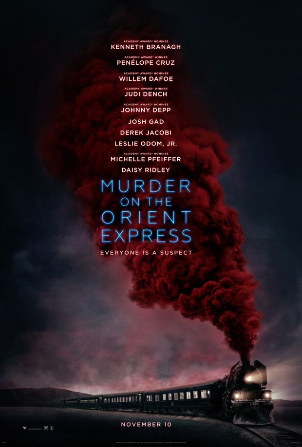 Póster de 'Asesinato en el Orient Express'.
