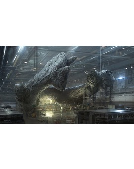 Otro concept art del fallido Alien de Blomkamp.