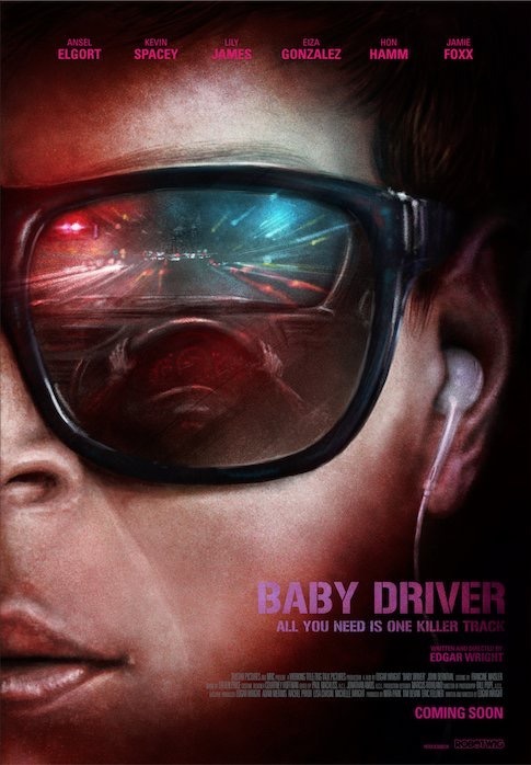 'Baby Driver' póster de Robot Wig.