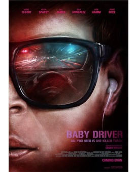 'Baby Driver' póster de Robot Wig.