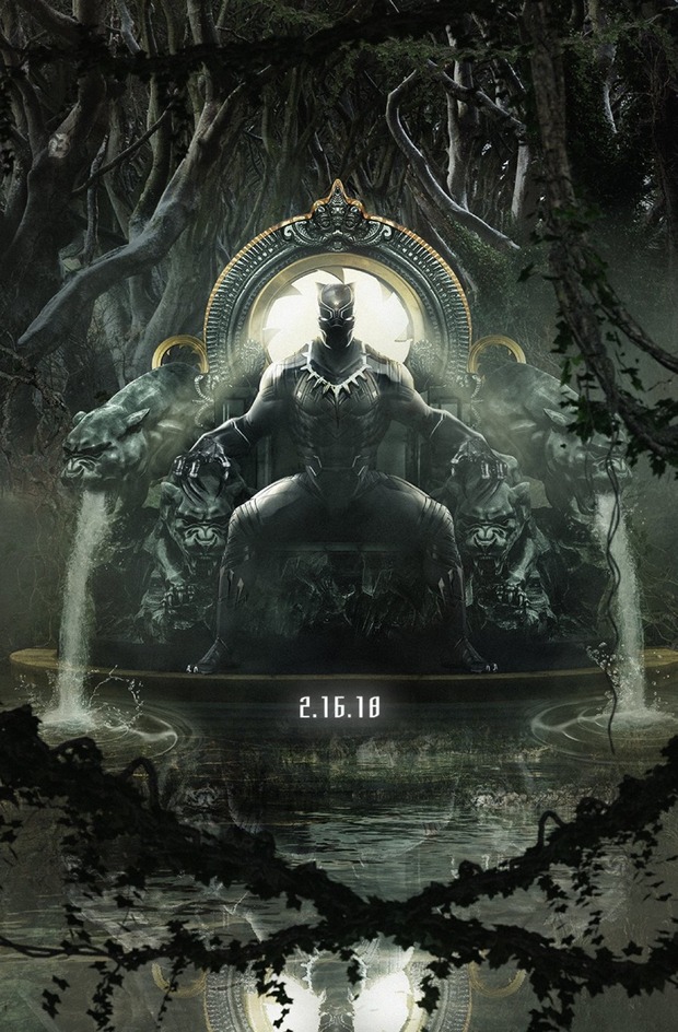 'Black Panther' póster de BossLogic.
