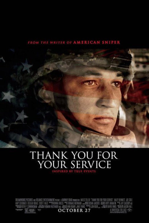 'Thank you for your service' trailer.