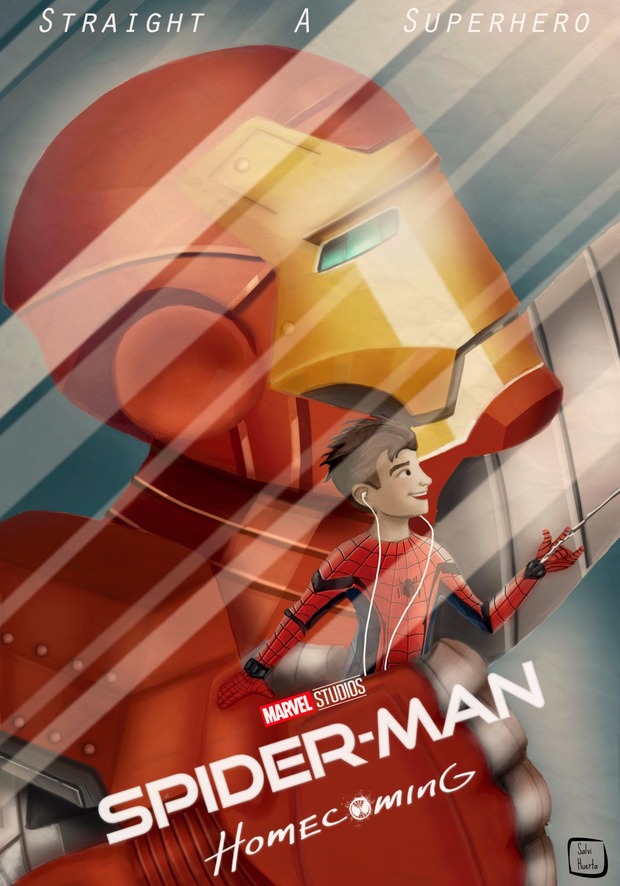 Póster de 'Spide-Man' por Salvi Huerta.