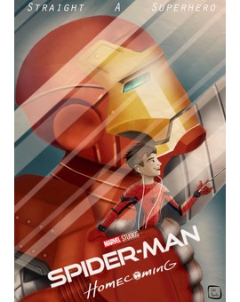 Póster de 'Spide-Man' por Salvi Huerta.