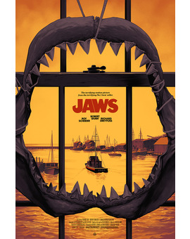 'Tiburón' póster de Mondo.
