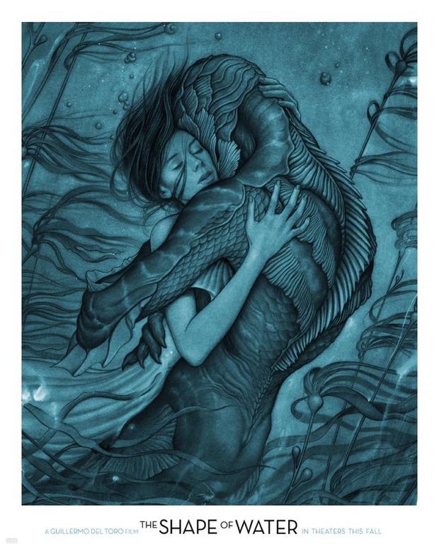 'The Shape of Water' póster.