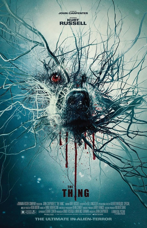 'La Cosa' póster de Scott Woolston.