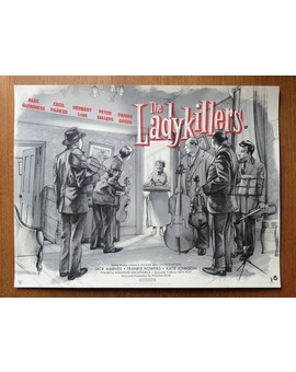 'The Ladykillers (El Quinteto de la Muerte)' póster de Jonathan Burton.