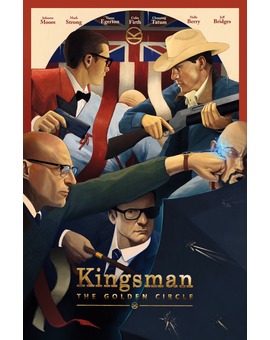 'Kingsman II' póster de Tristan Young.