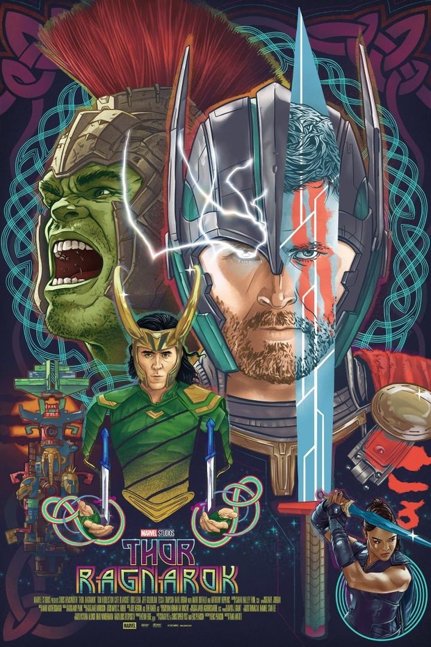 'Thor. Ragnarok' póster.