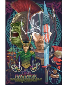 'Thor. Ragnarok' póster.