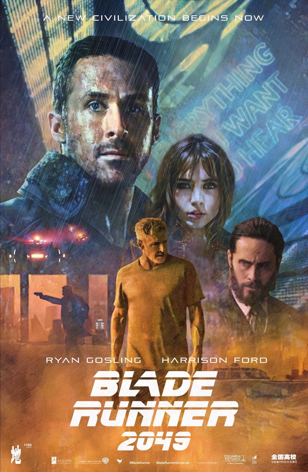 'Blade Runner 2049' póster de Russell Walks.