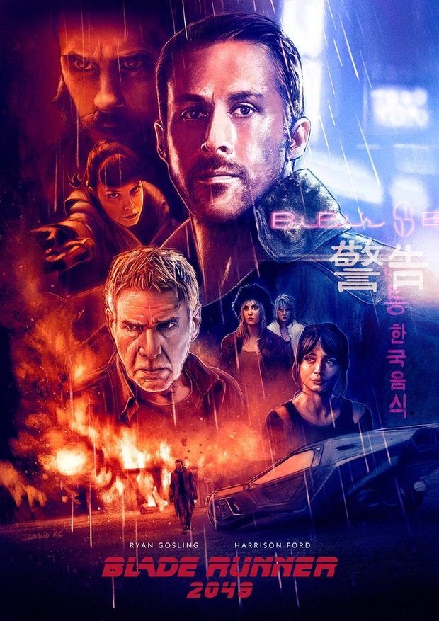'Blade Runner 2049' póster de Ignacio RC.