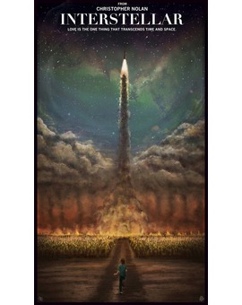 'Interstellar' póster de Daniel Nash.