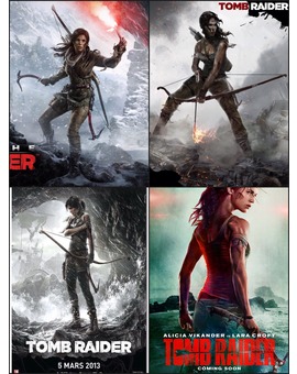 Decadencia del póster cinematográfico. Más evidente con una simple comparación entre videojuego y cine. Una pena.