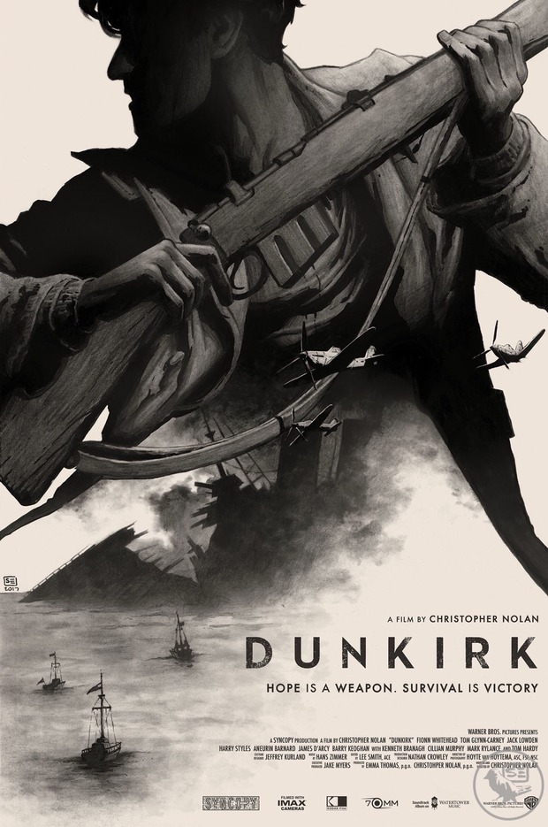 'Dunkirk' póster de Steven Espinoza.