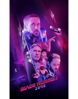 'Blade Runner 2049' póster de Adam Stothard