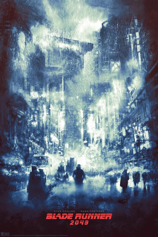 'Blade Runner 2049' póster del gran Karl Fitzgerad.