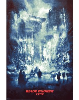 'Blade Runner 2049' póster del gran Karl Fitzgerad.