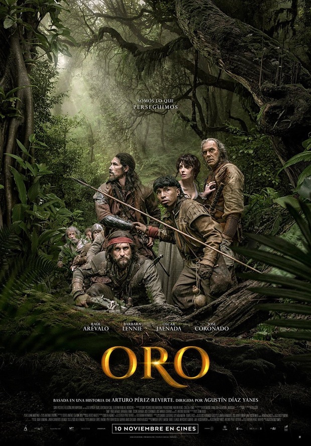 Póster de 'Oro' de Agustín Díaz Yanes.