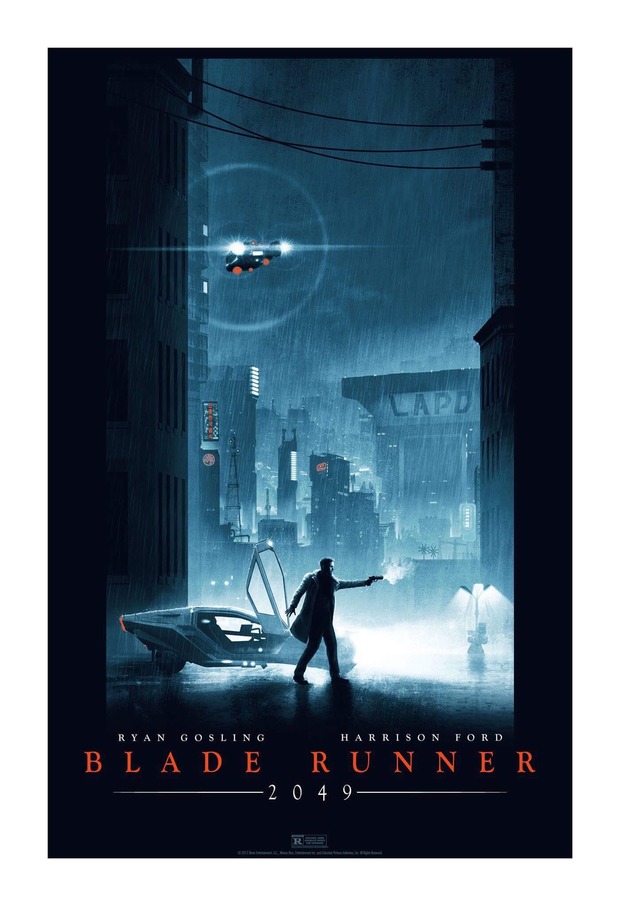'Blade Runner 2049' póster de Matt Ferg.