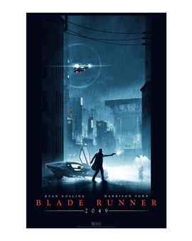 'Blade Runner 2049' póster de Matt Ferg.