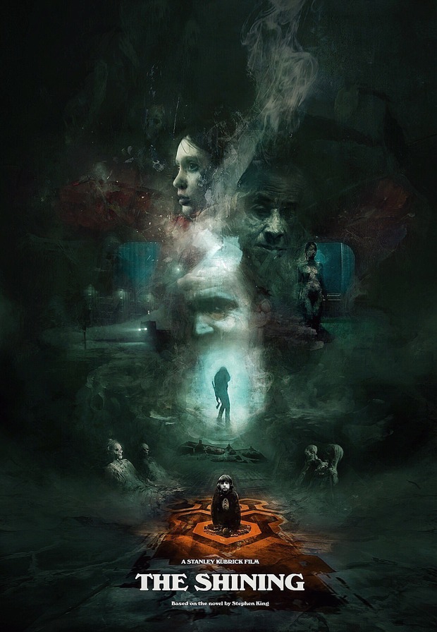 'El Resplandor' póster del gran Chrsitopher Shy.