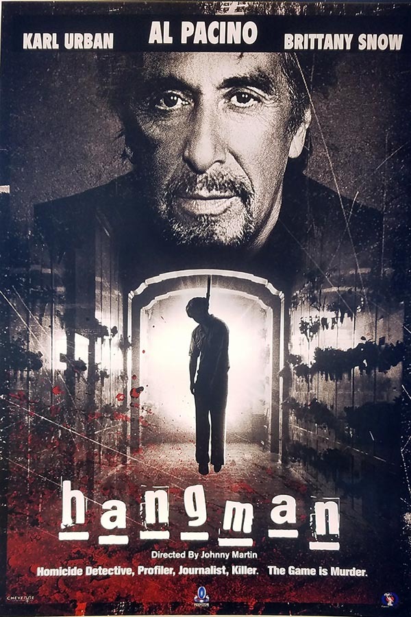 'Hangman' de Johnny Martin. Trailer.