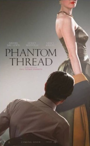 'Phantom Thread' de Paul Thomas Anderson. Trailer.