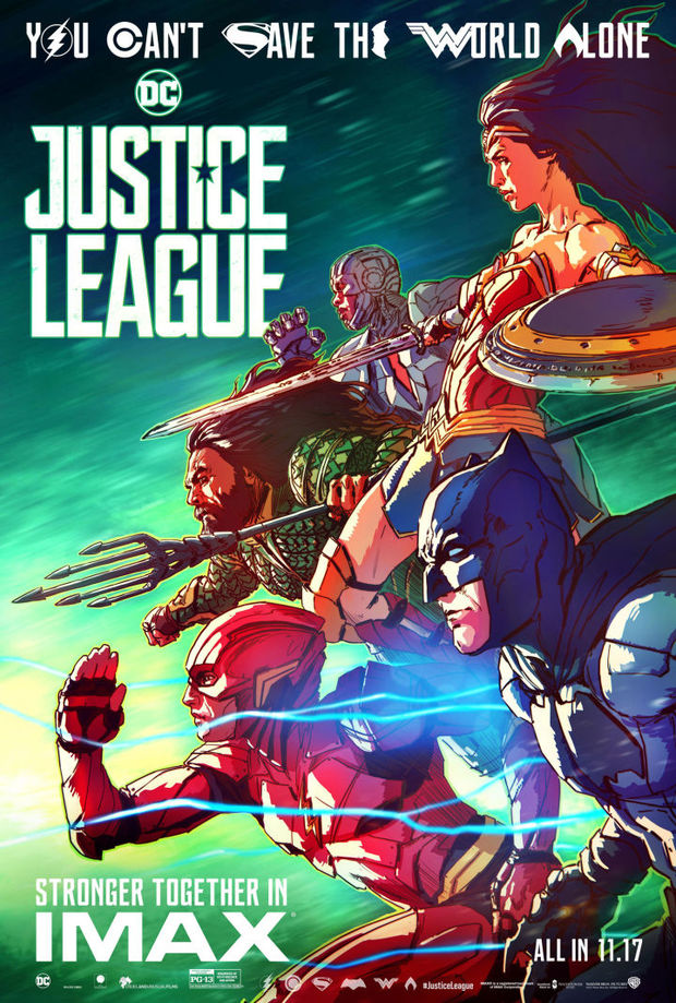 'La Liga de la Justicia' póster.