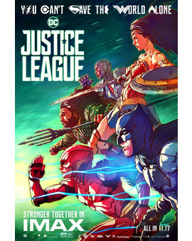 'La Liga de la Justicia' póster.
