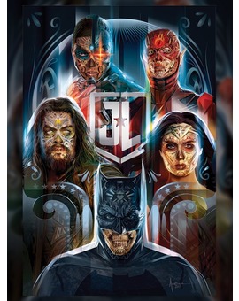 Póster de 'JL' de Orlando Arocena. Muy propio para estas fechas y muy mexicano.