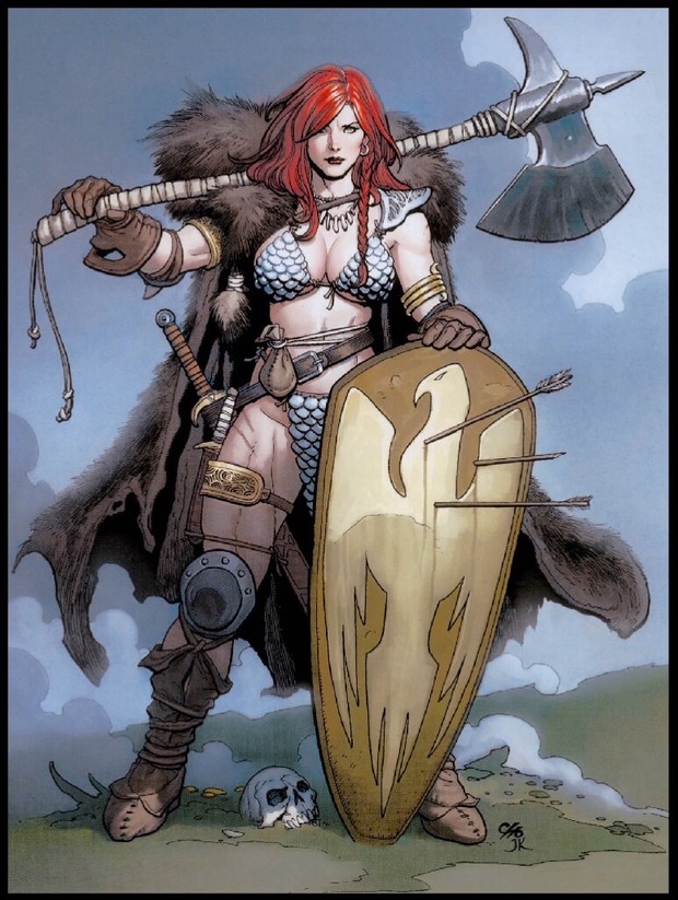 Wonder Woman resucita a Red Sonja.