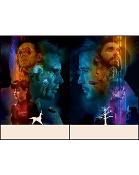 'Blade Runner' y 'Blade Runner 2049' pósters de Ben Oliver.