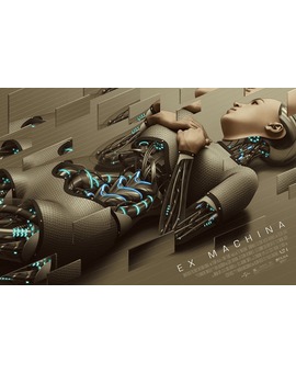 'Ex Machina' póster de Rory Kurtz.