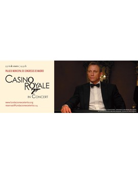 'Casino Royale' con música en directo. Madrid, enero 2018.