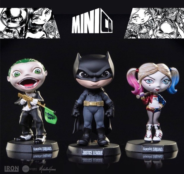 Héroes y villanos de DC inspirados en los diseños de Marciohum y hechos realidad por Iron Studios.