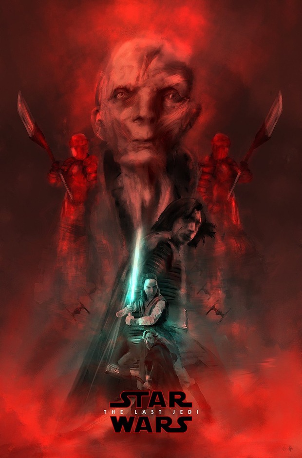 'Star Wars VIII' poster de Rola Rafal (1)