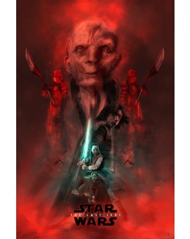 'Star Wars VIII' poster de Rola Rafal (1)