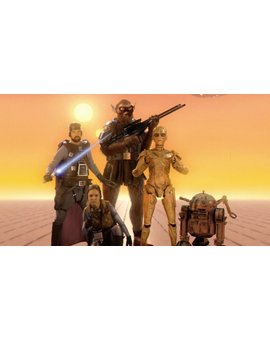 'The Star Wars' conceptrailer según la visión de Ralph McQuarrie.