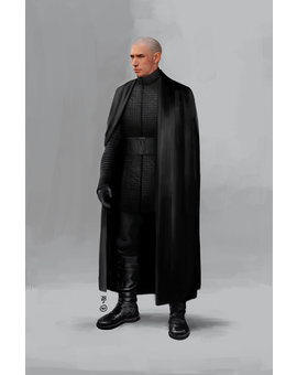 Concept art de Kylo Ren para STVIII. 