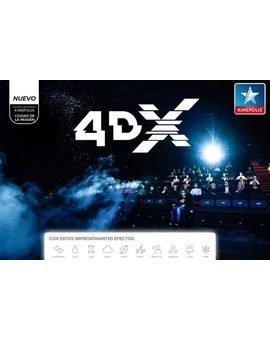 Llega el 4DX.