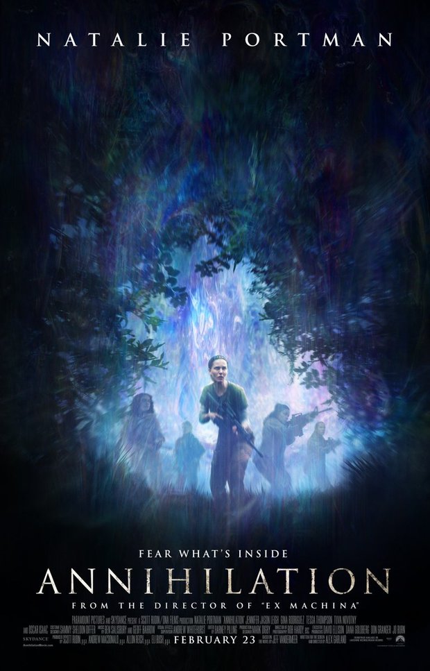 'Annihilation' póster.