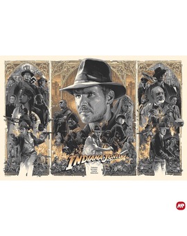 'Indiana Jones' tríptico de Enter Gabz: