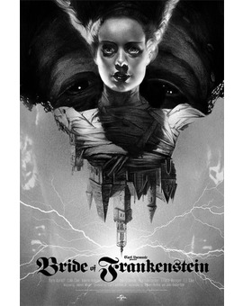 'La Novia de Frankenstein' póster de Greg Ruth.