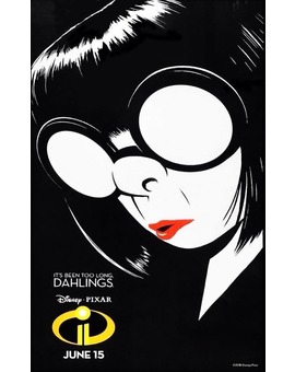 'Los Increíbles 2' póster personaje.